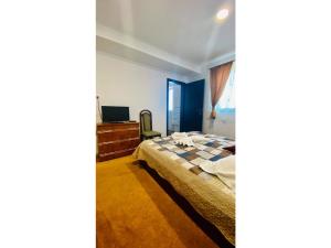 Postel nebo postele na pokoji v ubytování Pensiunea Riccardo