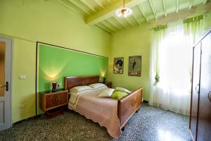 Posteľ alebo postele v izbe v ubytovaní Spacious Apartment with City View in Foiano della Chiana 125 m²