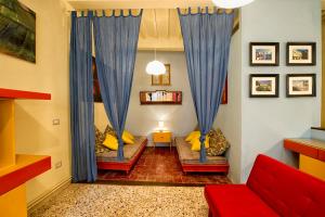 Posedenie v ubytovaní Spacious Apartment with City View in Foiano della Chiana 125 m²