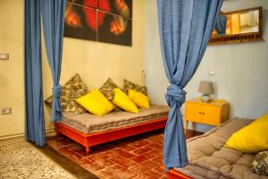 Posteľ alebo postele v izbe v ubytovaní Spacious Apartment with City View in Foiano della Chiana 125 m²