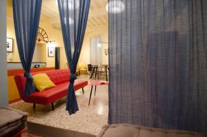 Posedenie v ubytovaní Spacious Apartment with City View in Foiano della Chiana 125 m²