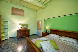 Posteľ alebo postele v izbe v ubytovaní Spacious Apartment with City View in Foiano della Chiana 125 m²