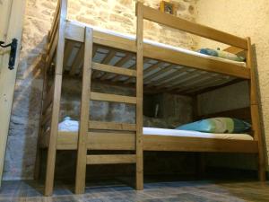 Postel nebo postele na pokoji v ubytování Comfortable apartment in Betina 55 m² with terrace