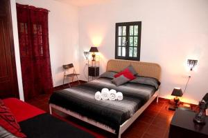 Posteľ alebo postele v izbe v ubytovaní Spacious Villa in Conil de Frontera with Private Pool