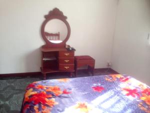 Postel nebo postele na pokoji v ubytování Charming apartment in Trou aux Biches with enclosed garden - 50 sqm