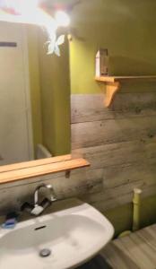 Koupelna v ubytování Appartement d'une chambre avec jardin amenage a Amelie les Bains Palalda