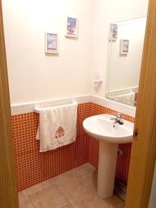Kúpeľňa v ubytovaní Cozy Apartment Mountain View - 70m²