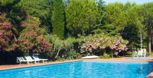 Swimming pool sa o malapit sa Rustico Sant'Emilio