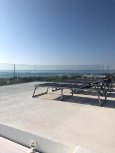 A general sea view or a sea view taken from a panziókat