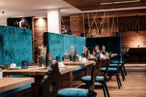 Reštaurácia alebo iné gastronomické zariadenie v ubytovaní Viel Nois Guest House