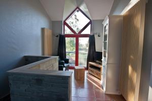 Posezení v ubytování B&B A la Malogne