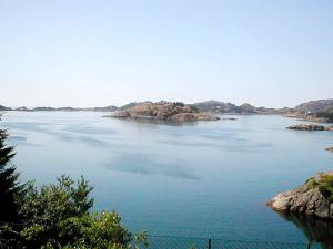 a large body of water with rocks in it at 4 person holiday home in EGERSUND in Egersund