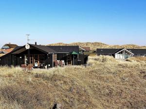 ヴィデ・サンデにある6 person holiday home in Hvide Sandeの野原中黒家