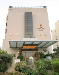 a front view of the granville park hotel at The Central Park in Pune