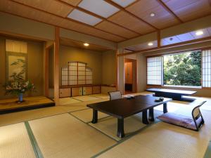 Posezení v ubytování Club Wyndham Chikumakan Nagano