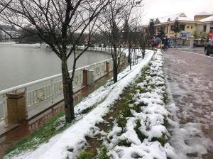 Sapa Lake View Hotel v zimě