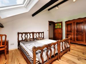 Postel nebo postele na pokoji v ubytování Villa with Spa, Luxembourg