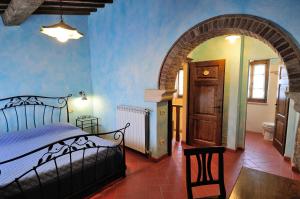 Posteľ alebo postele v izbe v ubytovaní Agriturismo I Monti