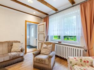 Posezení v ubytování Holiday Home Zierow near Baltic Sea Beach