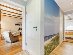 Postel nebo postele na pokoji v ubytování Holiday Home Zierow near Baltic Sea Beach