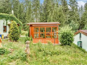 Zahrada ubytování Holiday Home in Jägersgrün near Ski Slopes