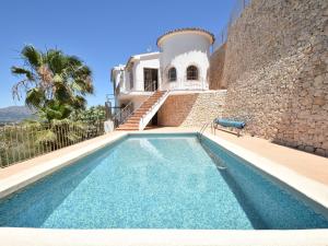 The swimming pool at or close to Villa with private pool in Benitachell
