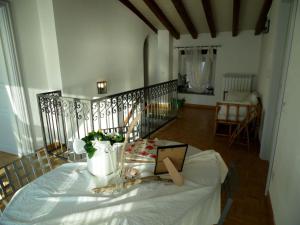 Posezení v ubytování Apartment in Vello by Lake Iseo Beach
