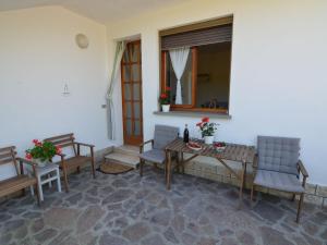 Posezení v ubytování Apartment on Adriatic Coast near Beach