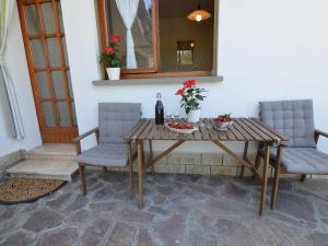 Posezení v ubytování Apartment on Adriatic Coast near Beach