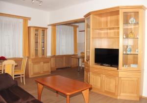 A television and/or entertainment centre at Apartment Welser