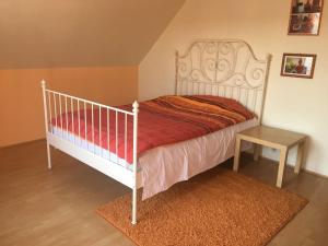 Posteľ alebo postele v izbe v ubytovaní Holiday Home in Dobczyce near Ski Lift