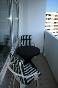 Ein Balkon oder eine Terrasse in der Unterkunft Ferienpark L10-008 Ferienpark