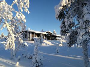 Villas Karhunpesä ในช่วงฤดูหนาว