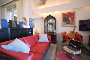 Telewizja i/lub zestaw kina domowego w obiekcie Villa Jazz by El-Pi Tours