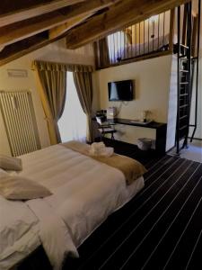 Posteľ alebo postele v izbe v ubytovaní Hotel Nordend