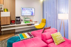 Posezení v ubytování Ibis Styles Lviv Center