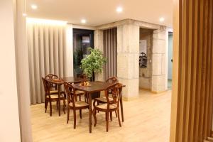 Uma área de estar em Casa da Torre - Viseu