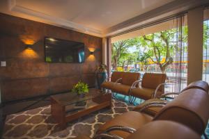 Posezení v ubytování Hotel Rafain Centro