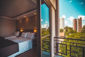 Balkón nebo terasa v ubytování Hotel Rafain Centro