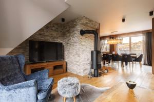 Posedenie v ubytovaní Apartament Giewont House & Spa z Sauną Zakopane