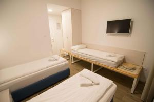 Postel nebo postele na pokoji v ubytování Staza Resort