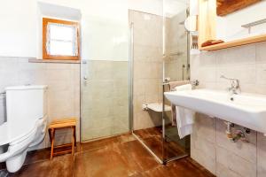 A bathroom at Agriturismo Apparita