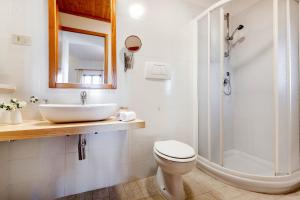 A bathroom at Agriturismo Apparita