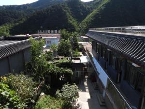 山景或在民宿看到的山景