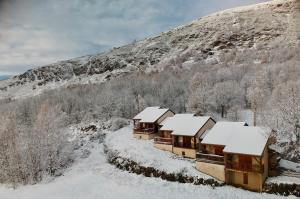 Chalets "les gentianes" v zimě + 22 fotografií
