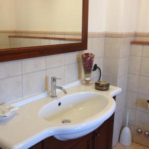 Koupelna v ubytování B&B Il Casale di Nanni