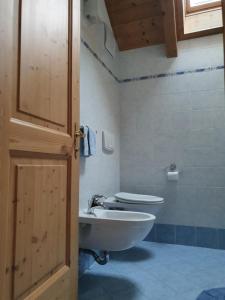 Koupelna v ubytování Kramerhof + 37 fotografií