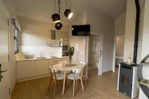 A kitchen or kitchenette at Alto da Pousa