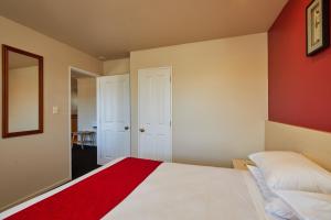 Postelja oz. postelje v sobi nastanitve Lobster Inn Motor Lodge