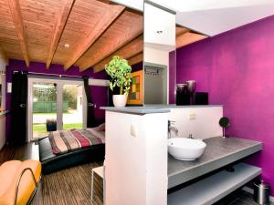 Posezení v ubytování Villa in Manhay with Private Pool